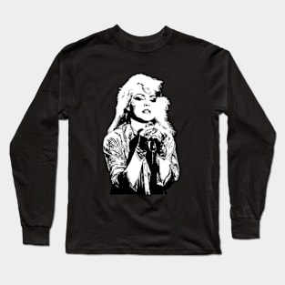 blondie pencil sketch Long Sleeve T-Shirt